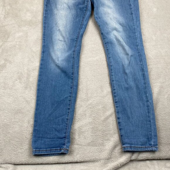 Kancan Women's Jeans Size 7/27 Blue Denim High-Waisted Skinny - Picture 4 of 9
